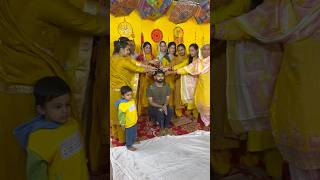 Haldi Ceremony ytshort trending viralshorts haldi haldiceremony wedding shorts [upl. by Etem]