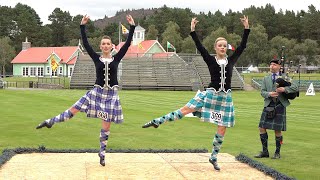 Hielan Laddie exhibition Scottish Dance by championship dancers for 2020 VirtualHighlandGames [upl. by Vinni899]