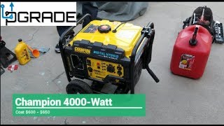 Champion Generator 4000 watt [upl. by Taft778]