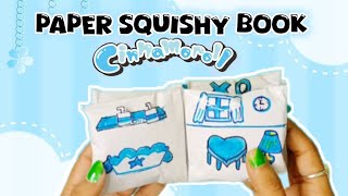 Paper Squishy Book  Paper Squishy  Asmr  Paper craft [upl. by Assital]