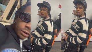 Moneybagg Yo Runs Into Toosii Backstage “Now You Rich” “Who Me” [upl. by Airakaz]