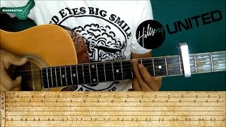 Océanos  Hillsong United  TUTORIAL GUITARRA Versión Acústica [upl. by Hepza]