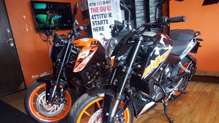 2019 Ktm Duke 125 abs VS Ktm duke 200 abs  brother vs brother [upl. by Ewell]