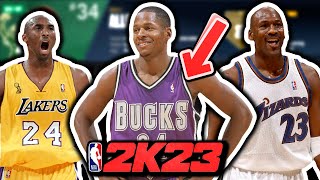 30 NEW Added Classic Teams NBA 2K23 [upl. by Ahsinauj]