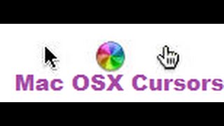 How to add Mac OSX Cursors on Windows 810 PC [upl. by Auqinaj]