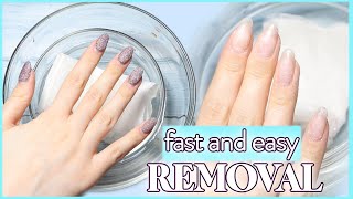 💅Fastest and Easiest Method to Remove Dip Powder Manicure in Only 5 Minutes 😱 [upl. by Arnie]