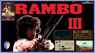 RAMBO III Mega Drive 1989 Longplay 1CC [upl. by Yedorb]