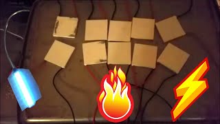 How To Make A Thermoelectric Generator  TEG  Seebeck Effect  DIY Project 🔥❄️⚡ [upl. by Spector]