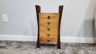 5 Drawer Jewelry Chest Build [upl. by Corbie]