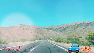 Yarnell AZ Timelapse from phoenix to Yarnell [upl. by Ilera]