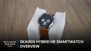 Skagen Hybrid HR Smartwatch Overview  Analogue Style Smartwatch [upl. by Imeka]