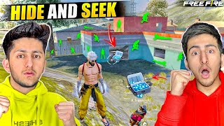 Playing Hide amp Seek In Full Map With Sunny Who Finds More Noobs  Garena Free Fire [upl. by Spragens338]