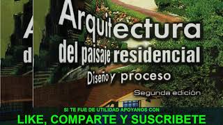 ARQUITECTURA DEL PAISAJE RESIDENCIAL [upl. by Alvord967]