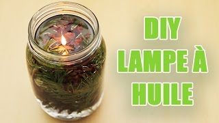 DIY  Créer une lampe à huile naturelle et éternelle [upl. by Amein518]