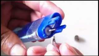 How a Lighter works Piezo Crystal Lighter Part 1 [upl. by Hannus]