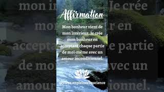 Affirmations positives à répéter 3 fois pleineconscience manifestation secretdelamanifestation [upl. by Prosper]