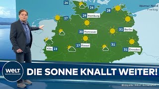 WETTER IN DEUTSCHLAND 30 Grad im September  doch der Herbst steht schon vor der Tür [upl. by Browning]