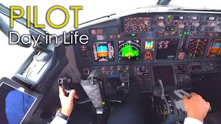 A Day in The Life as an Airline Pilot  B737 MOTIVATION HD [upl. by Dnamron315]