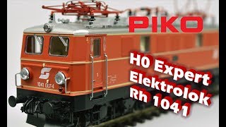 PIKO 058 H0 Expert ELok Rh 1041 ÖBB  Modellvorstellung [upl. by Notyalc]