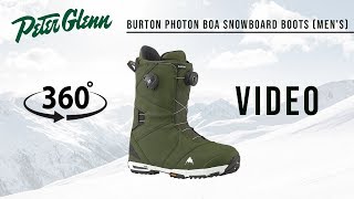 2018 Burton Photon Boa Snowboard Boots Mens [upl. by Ahsinuq]