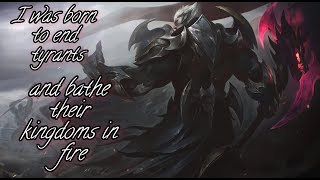 King of Wolves  GodKing Darius Quotes [upl. by Dannon220]