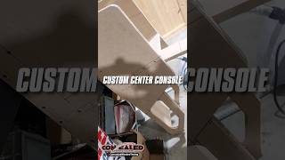 Custom Center ConsoleSubwoofer Box [upl. by Aibonez]