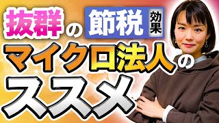 法人と個人事業のいいとこ取り！【マイクロ法人】理由と条件を解説 [upl. by Namyw]