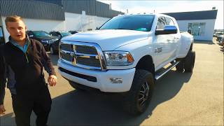 2014 Ram 3500 Longhorn Dually 6 Lift KIT Crew Cab  Fort McMurray AB [upl. by Glaser]