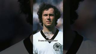 West Germany 1974 world cup champion feedshorts football [upl. by Isle]