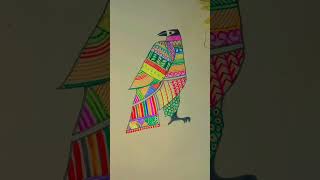 The Majestic Art of Birds and Mandalas art [upl. by Meilen]