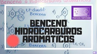 Nomenclatura benceno o hidrocarburos aromáticos  Química Orgánica [upl. by Melicent]