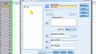 SPSS for newbies What the residual plot in standard regression tells you [upl. by Teodoor981]