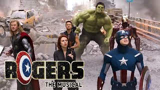 Save The City  Avengers Fight Rogers Musical [upl. by Esdnyl]