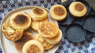 LES PANCAKES réalisé avec la POÊLE DU MAGASIN BampM facile a réaliser Ne colle pas Il sont PARFAITS [upl. by Alexio346]