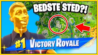 Bedste Sted At Lande i OG Fortnite • Dansk [upl. by Betta]