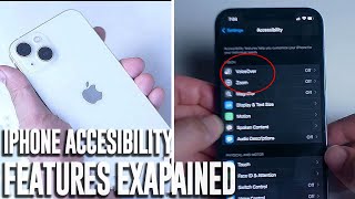 iPhone 13 accessibility features Explained  iPhone accessibility tutorial 2020 [upl. by Michaella]