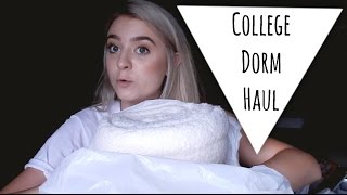 HUGE COLLEGE DORM HAUL 2016 Essentials and Decorations [upl. by Joyce]