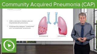 Community Acquired Pneumonia CAP – Pediatrics  Lecturio [upl. by Rehnberg]