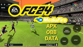 fifa 16 mod fifa 24 android apk  data obb mediafıre champions league [upl. by Melc]