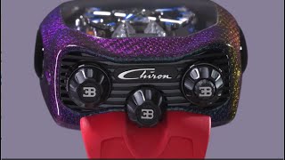 Jacob amp Co Bugatti Chiron Iridium Watch 2024 [upl. by Moyer]