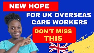 New Update For UK Carer Jobs With Visa Sponsorship [upl. by Esinahs674]