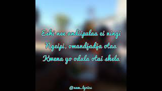 D KANDJAFA  Shaike nda mona sha lyrics [upl. by Sixela]