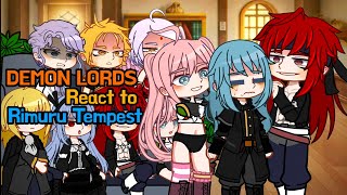 ⁠¤ Demon lords react to Rimuru Tempest ¤ hirro [upl. by Lynnet836]