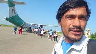 Gautam Buddha International Airport  Bhairahawa To Ktm Short Trip  Yeti Airlines [upl. by Sherie]