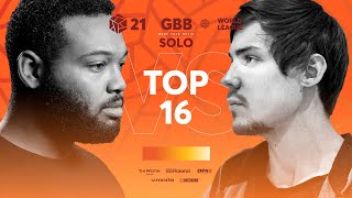 King Inertia 🇺🇸 vs Helium 🇷🇺  GRAND BEATBOX BATTLE 2021 WORLD LEAGUE  Round of Sixteen 18 [upl. by Woodward]