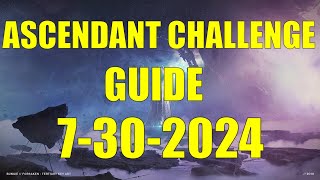 Destiny 2  Ascendant Challenge Guide and Location 7302024 [upl. by Jakie28]