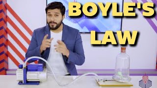 BOYLES LAW in urdu  hindi  Hassaan Fareed  Physics  PGC [upl. by Anihs464]