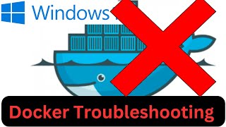 Troubleshooting Docker Unexpected WSL Error  Failed to start the Docker  Unable detect Hypervisor [upl. by Adiasteb]