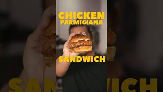 Chicken Parmigiana Sandwich at home [upl. by Toblat]