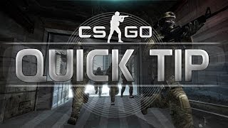 CSGO  How to stop a Brush Dust2  Quick tip 1 [upl. by Allesor]